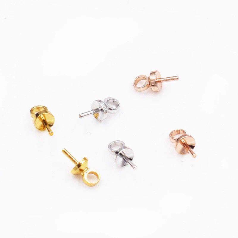 吊坠扣半孔珍珠吊坠珠托羊眼钉站扣珍珠配件手工饰品保色珠托,饰品/流行首饰/时尚饰品新,扣,淘宝优惠券,粉丝福利购,淘宝优惠卷