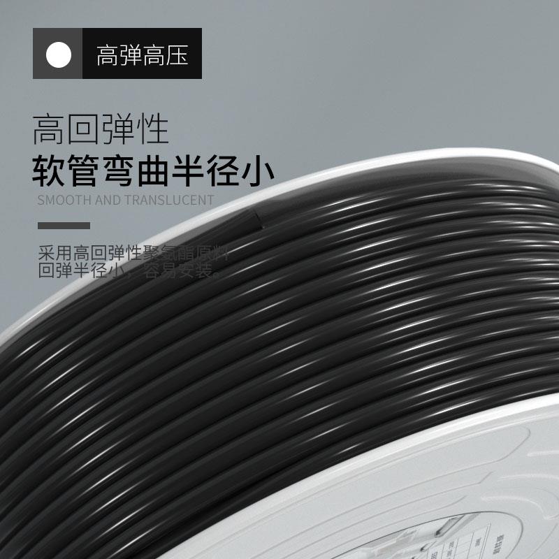 pu气管8mm空压机气管 软管 6mm气泵高压气管10mm透明12mm散卖气动