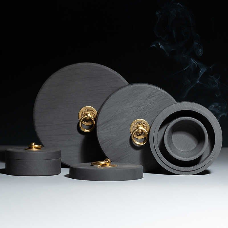 火锅砚台 不干墨 原石带盖 书法专用多个功能天然原石砚台,文具电教/文化用品/商务用品,砚台,淘宝优惠券,粉丝福利购,淘宝优惠卷