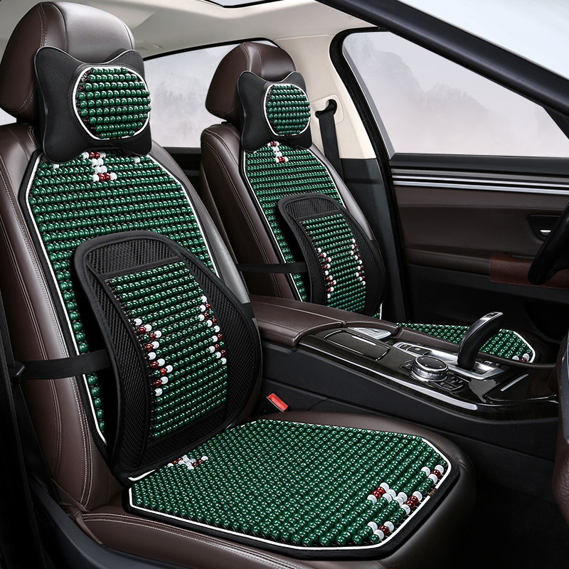 汽车坐垫夏季单片凉垫三件套座垫单个屁屁垫通风透气后座木珠垫子,汽车用品/电子/清洗/改装,通用座套/座垫,淘宝优惠券,粉丝福利购,淘宝优惠卷