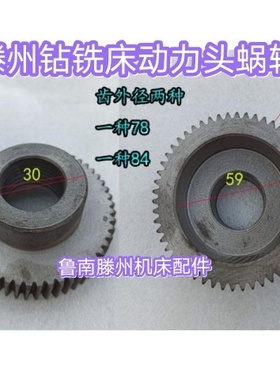 滕州ZXTM-40ZX50CZX6350钻铣床涡轮Z54钻床立铣头动力头配件涡轮