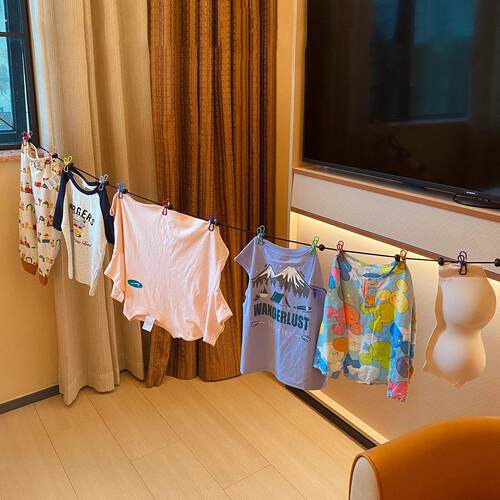 旅行便携挂衣绳晾衣绳晾衣服神器酒店旅游出差晾衣晒衣绳便携衣架