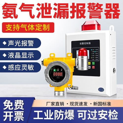 氨气气体浓度报警器工业化工厂液氨水NH3挥发性浓度气体检测仪器