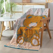 毛巾QH 纱布浴巾全棉洗澡裹巾吸水不掉毛男女新款 下单立减50