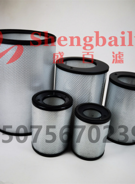 罗茨175240000空气滤清器风机DN100  DN125空气滤芯偏心滤芯