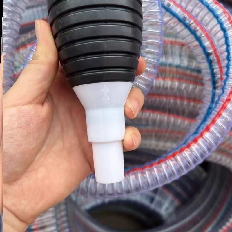特大号六分粗管手动抽油吸油器汽油柴油加油吸水抽油管自吸抽油器