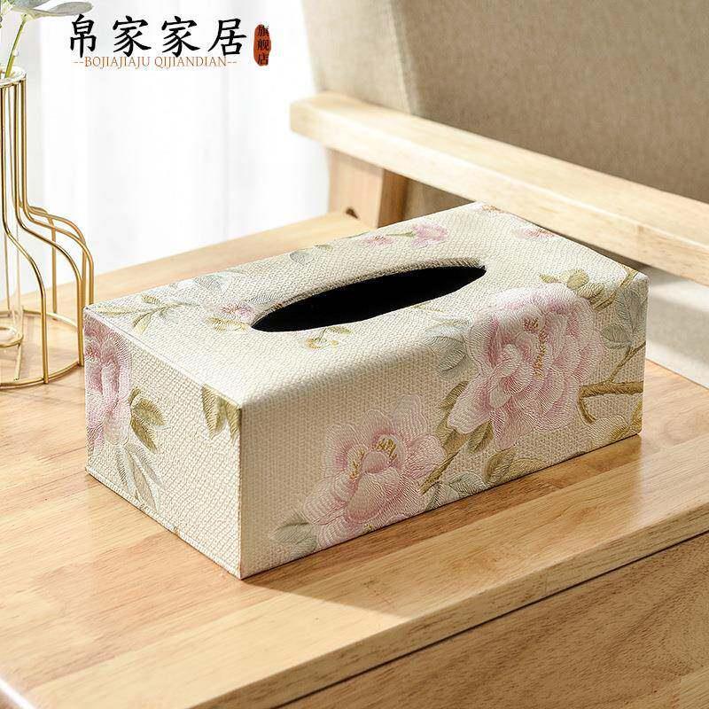 纸巾盒欧式创意家用卫生纸盒纸巾收纳盒桌面盒子酒店用