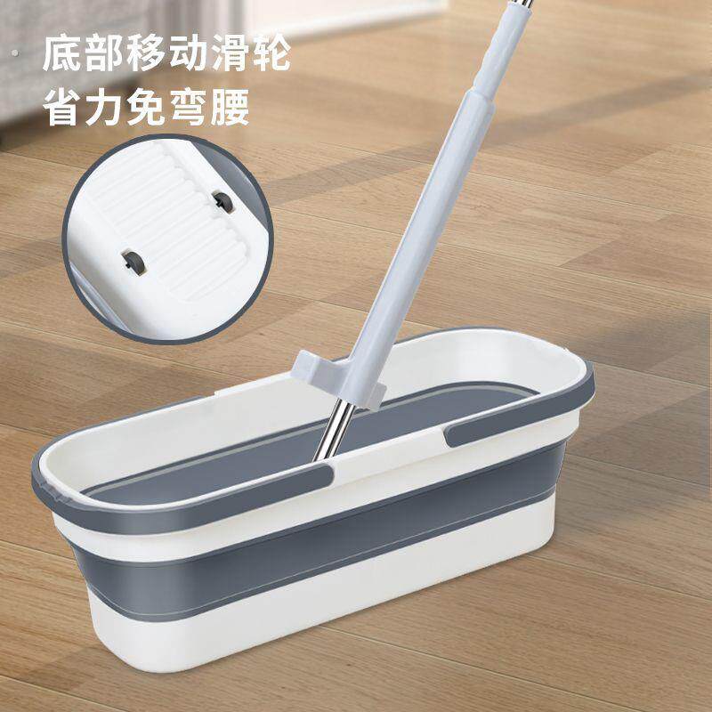 可折叠拖把桶便携式长方形水桶家用加厚大容量塑料手提桶折叠水桶