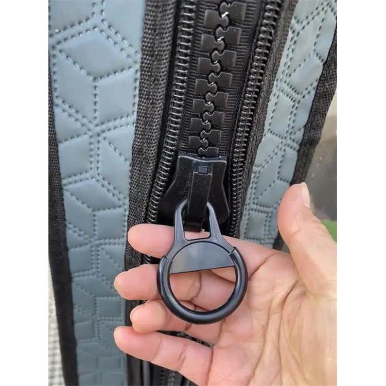 三轮车雨棚拉链20号树脂拉链羽绒服帐篷双开尾塑料拉链双面拉链头
