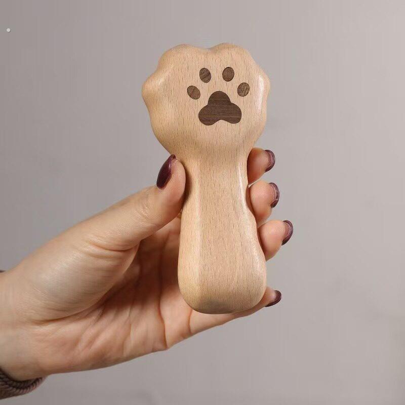 猫爪开瓶器磁吸创意冰箱贴多功能啤酒起子实木摆件家居起瓶器礼品