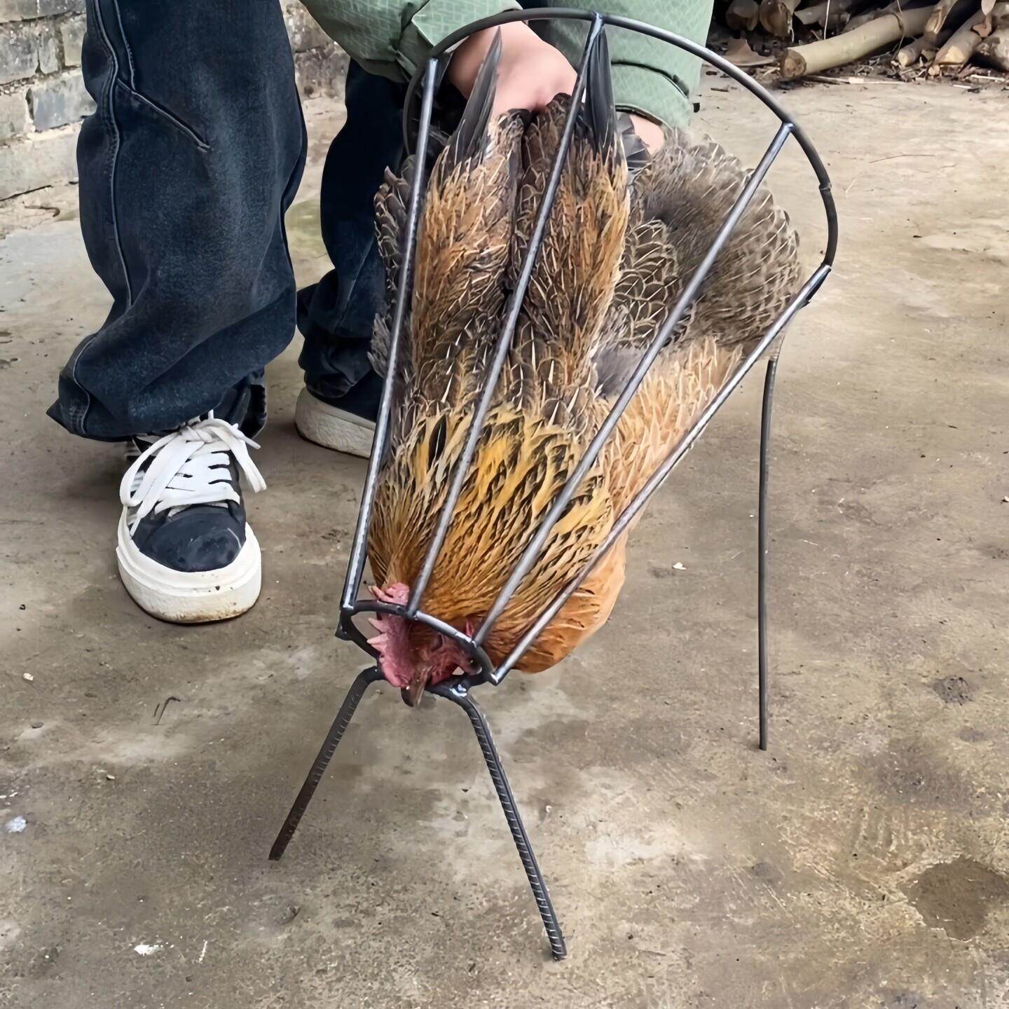 新款杀鸡鸡鸭神器轻便耐用鸡笼饭堂工具全套餐馆专用工具架子