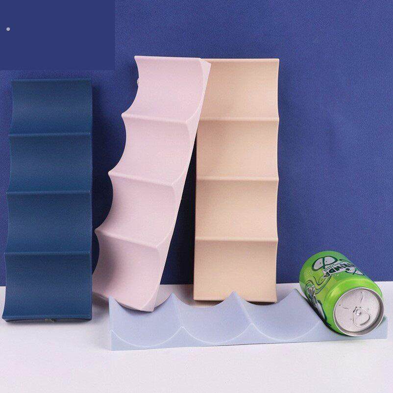 饮料收纳架红酒摆放架酒瓶架塑料桌面易拉罐固定底座饮料瓶置物架