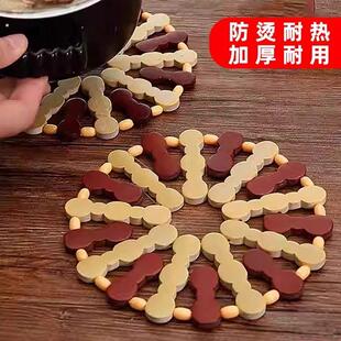 竹制隔热垫家用餐桌防烫垫防热垫厨房餐垫子大号锅垫碗垫盘垫杯垫
