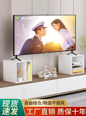 电视高架液晶屏垫实木高架可及豪华高架底座架储物柜储物架