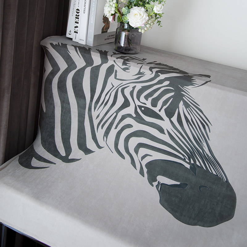 麂皮绒轻奢高级轻奢软盖布防脏免洗防尘立式钢琴凳套半罩坐凳