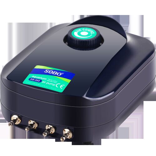 松宝鱼缸氧气泵增氧泵养鱼增氧机小型家用超静音加氧制打氧充氧器