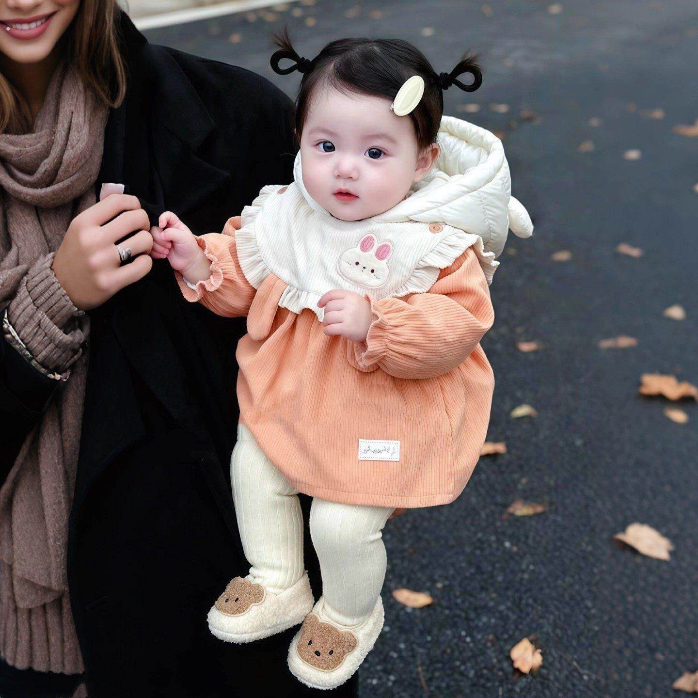 宝宝可外穿洋气罩衣冬天防脏防水儿童反穿外衣公主风女童吃饭围兜,童装/婴儿装/亲子装,反穿衣/罩衣,淘宝优惠券,粉丝福利购,淘宝优惠卷