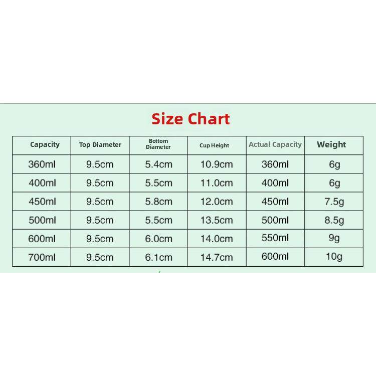 95口径绿茶500 600 700ml加厚一次性塑料果汁饮料奶茶杯