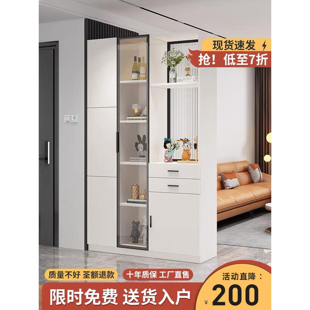 轻奢玄关柜隔断柜现代简约进门间厅柜子欧式入户玄关柜客厅隔断柜