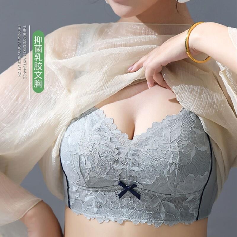 古今牡丹文胸罩调整型大尺码薄款内衣女大胸显小调整型收副乳全罩