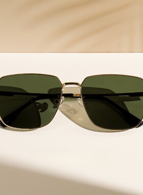 金属大框偏光防晒男士太阳镜