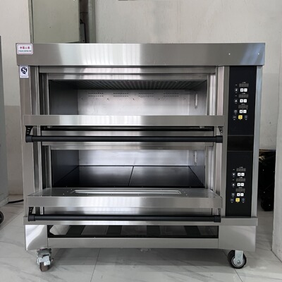 商用,Bakery equipmen 双层电烤箱 带高温保护漏电保护可定制颜色