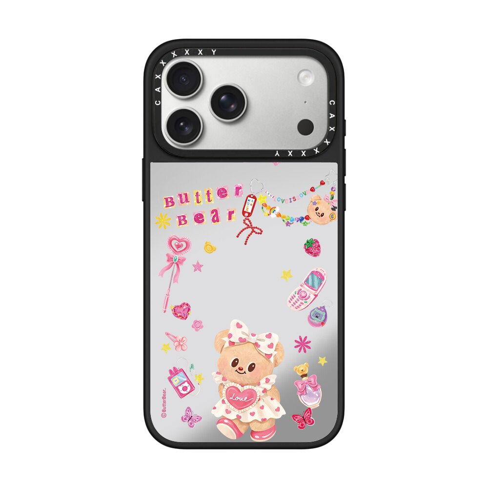 爱豆黄油小熊系列手机壳适用iPhone17ProMax明星同款苹果16Pro可爱卡通15ProMax/14防摔13保护套