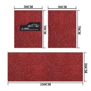 可自由裁剪汽车丝圈脚垫通用易清洗保护地毯车载单个车主驾驶单片
