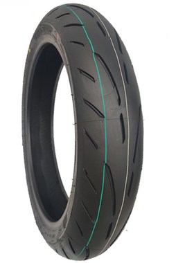 1207017黄龙300春风NK400摩托车前后轮胎1606017半热熔钢丝加厚胎