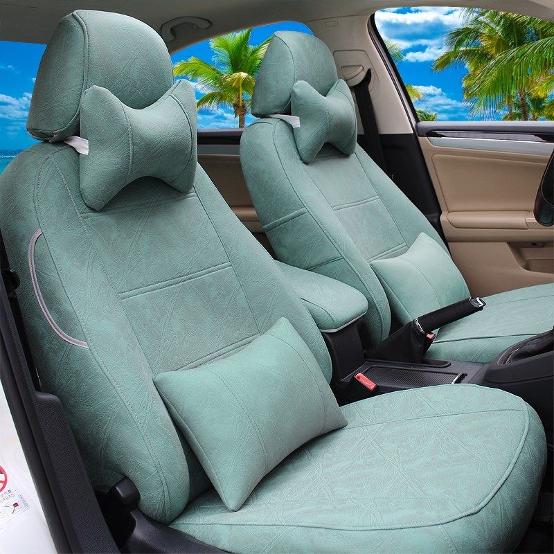 汽车座套四季通用全包亚麻坐垫雷凌卡罗拉飞度宝来朗逸专用座椅套