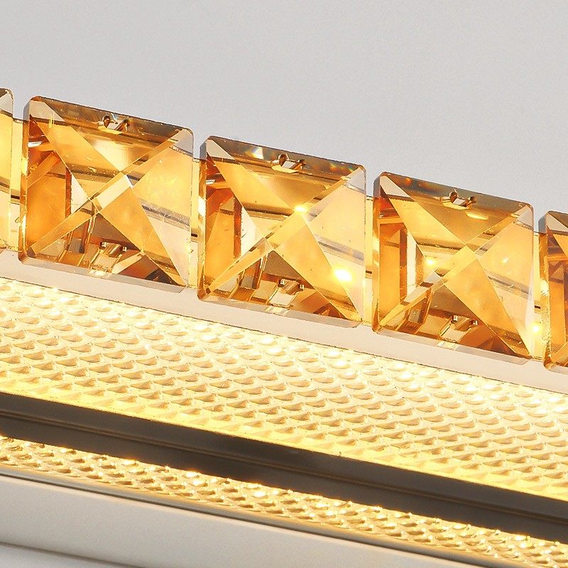 奢华水晶镜前灯 欧式led梳妆镜子灯浴室洗手间化妆台灯卫生间壁灯