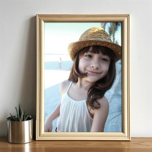 摆桌摆台实木相框6789101112七寸a4照片框儿童婚纱相册结婚照定制