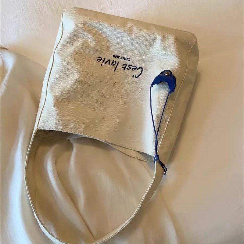 南丰反馈霓虹甜心手提袋女士简单帆布包通勤肩包红色帆布包