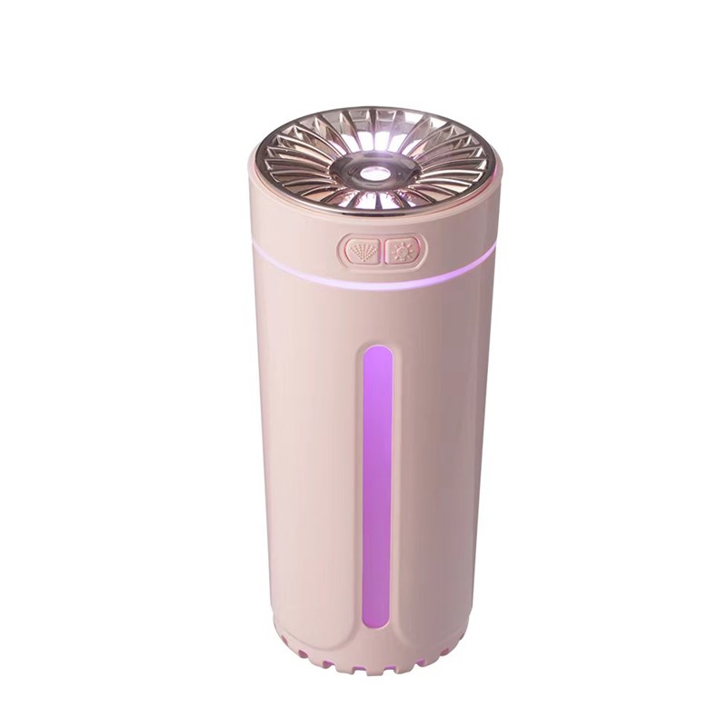 车载加湿器小型空气净化器车用氛围灯七彩香薰喷雾机黑科技幻影杯