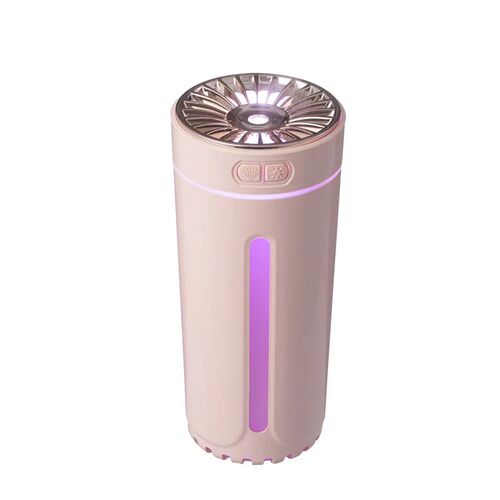 车载加湿器小型空气净化器车用氛围灯七彩香薰喷雾机黑科技幻影杯