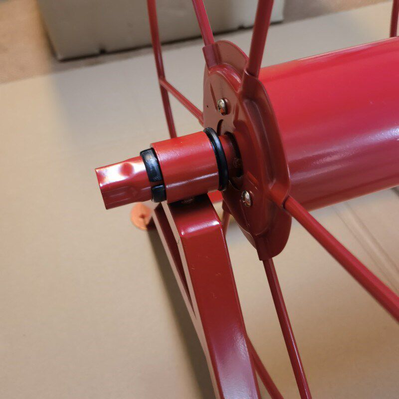 小型手摇电力施工放线器收线牵引绳电缆收线架放线架绕线放线盘
