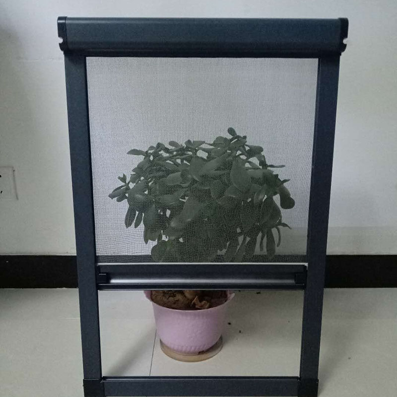 定做纱窗隐形纱窗沙窗卷帘上下拉防铝合金蚊卷筒式伸缩带纱窗