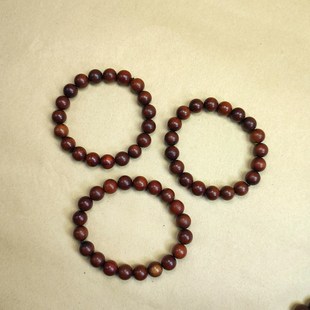 雷击枣木手串男女款老木料雕刻出行平安护身随身精雕手工打磨文玩