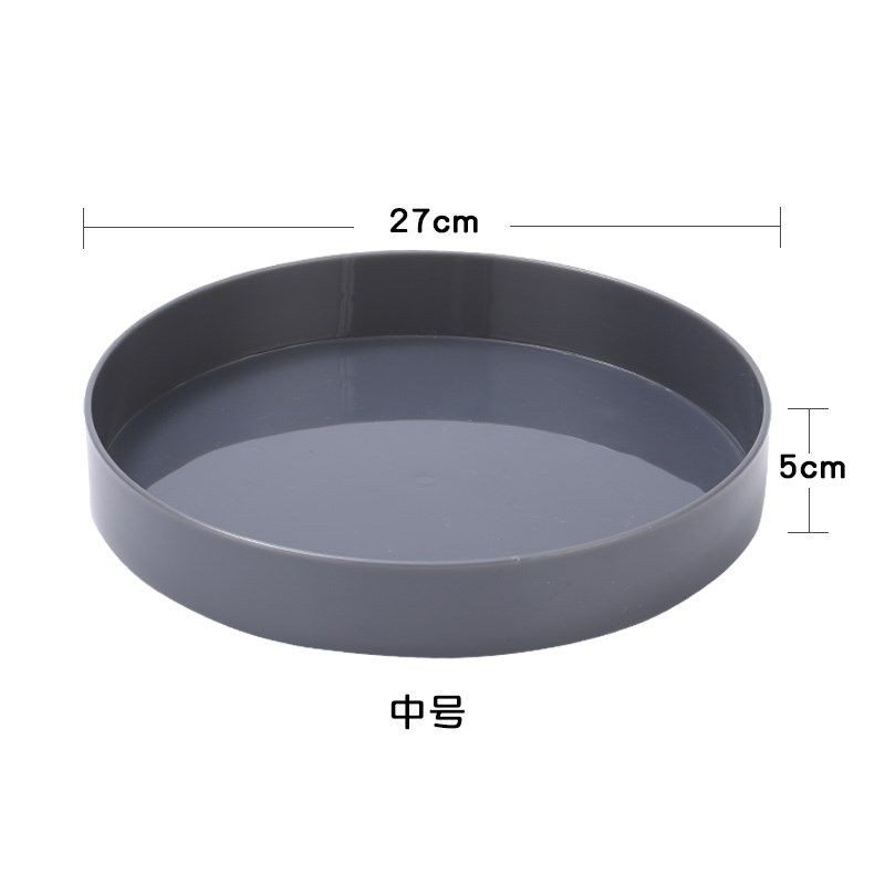 塑料圆盘水盘花器复古禅意中式日式插花器皿小原流剑山插花盆特大,家居饰品,装饰盆,淘宝优惠券,粉丝福利购,淘宝优惠卷