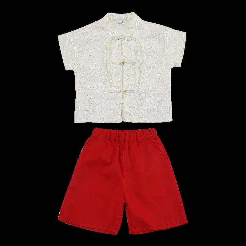 六一儿童红色中国风演出服小学生汉服马面裙幼儿园国风合唱表演服,童装/婴儿装/亲子装,汉服,淘宝优惠券,粉丝福利购,淘宝优惠卷