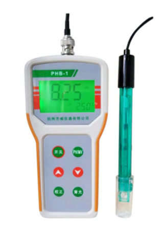 拓赫酸度计智能pH计PHB-1、PHB-4 手动/自动补偿0.01pH