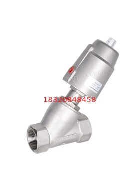 上海巨良JL2000-1PA-2PB气动角座阀不锈钢执行器阀体蒸汽200C