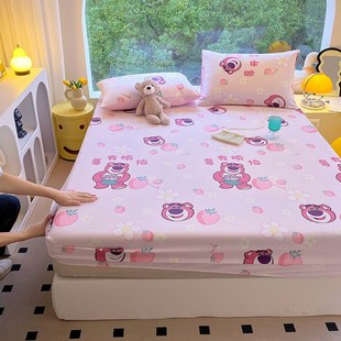 全棉高低床子母床上下铺上下床135厘米床笠床罩135x200 150190