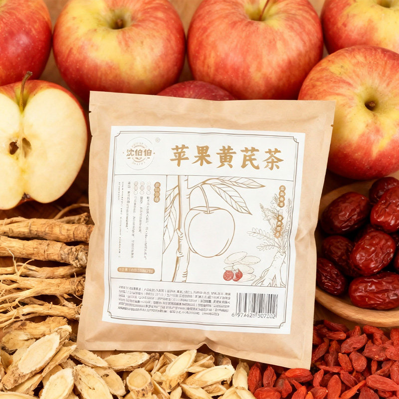 苹果黄芪茶红枣枸杞西洋参花茶包105g(15g*7包)
