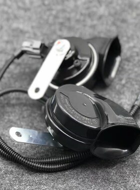 适用比亚迪新款警示华麻雀海豚双蜗牛喇叭12V高低音无损安装对插