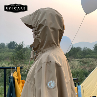 UNICARE雨衣男女骑行单人长款全身防暴雨斗篷式电瓶车电动车雨披