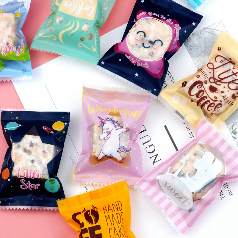 雪花酥包装袋1000个牛轧饼糖果饼干花茶曲奇蔓越莓烘焙机封磨砂袋,厨房/烹饪用具,点心包装盒/包装袋,淘宝优惠券,粉丝福利购,淘宝优惠卷