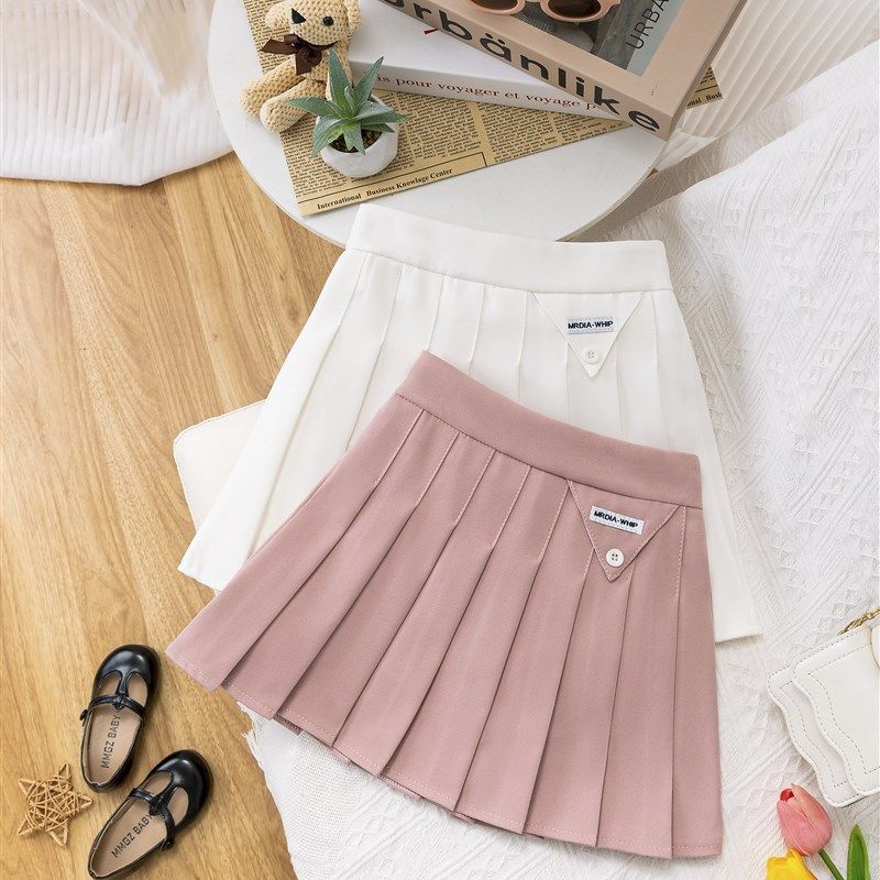 女童半身裙2024夏季新款宝宝百褶裙女孩学院风jk裙子洋气百搭短裙,童装/婴儿装/亲子装,半身裙,淘宝优惠券,粉丝福利购,淘宝优惠卷