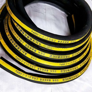 1寸加厚夹布胶管软管25mm黑色橡胶管水管6分毛管耐高压高温蒸汽管