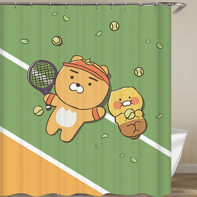 KAKAO窗帘布门帘布墙布装饰挂布卫生间挡水帘衣柜遮挡帘RYAN浴帘